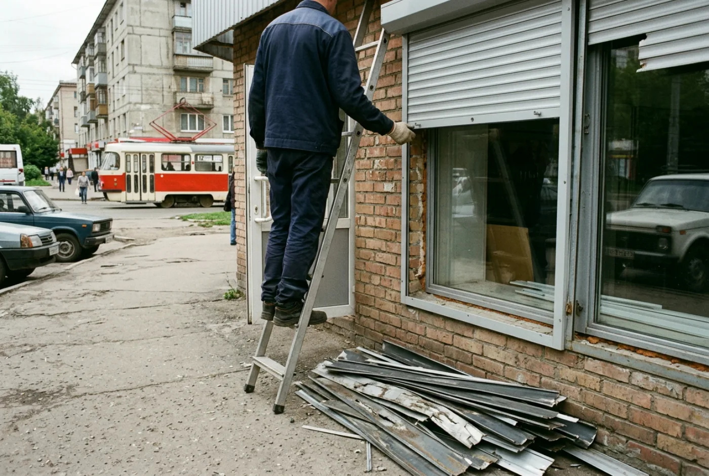 Замена рольставней в Прокопьевске